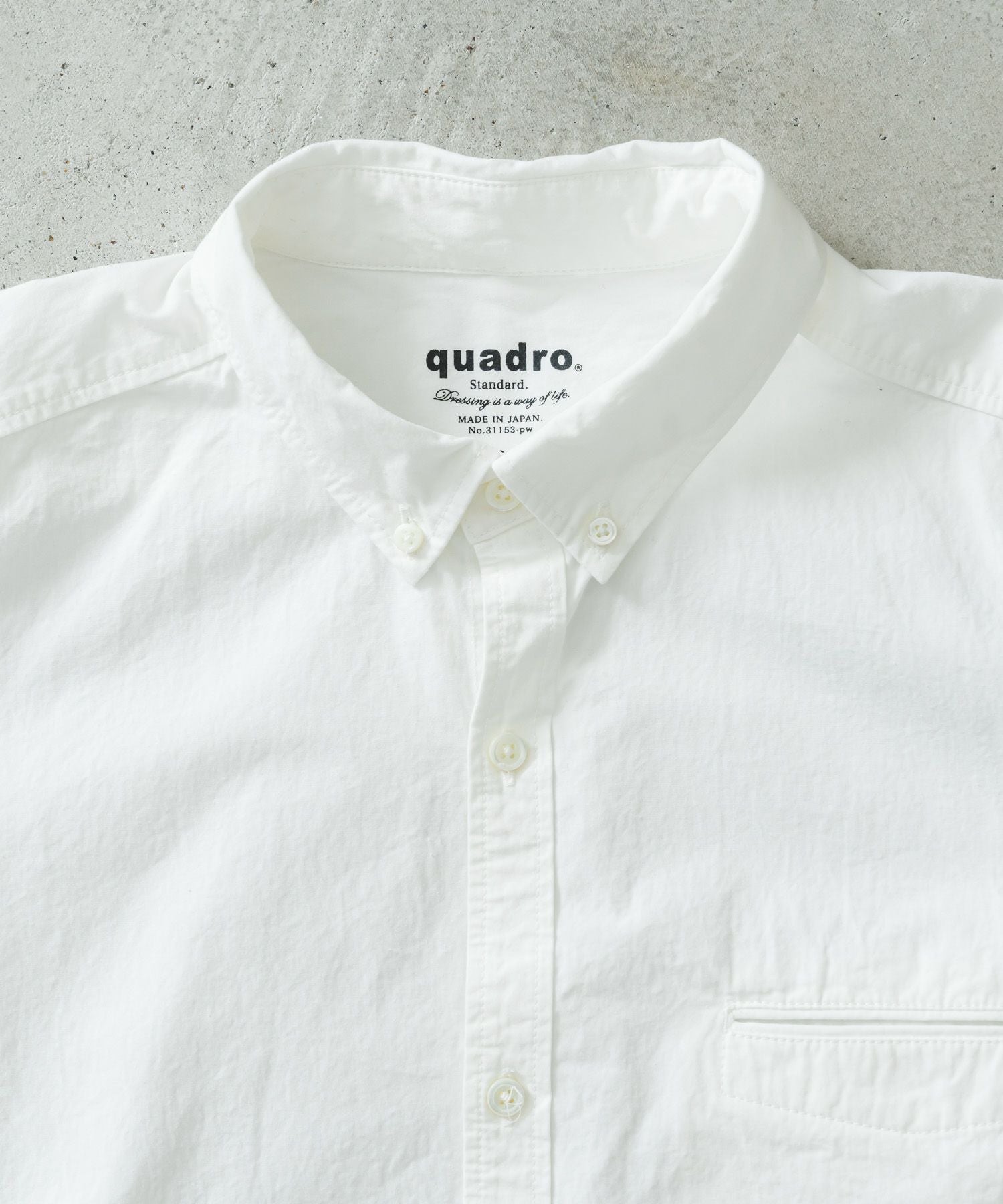 ボタンダウンシャツ | quadro (クオドロ) 公式サイト | オンラインストア