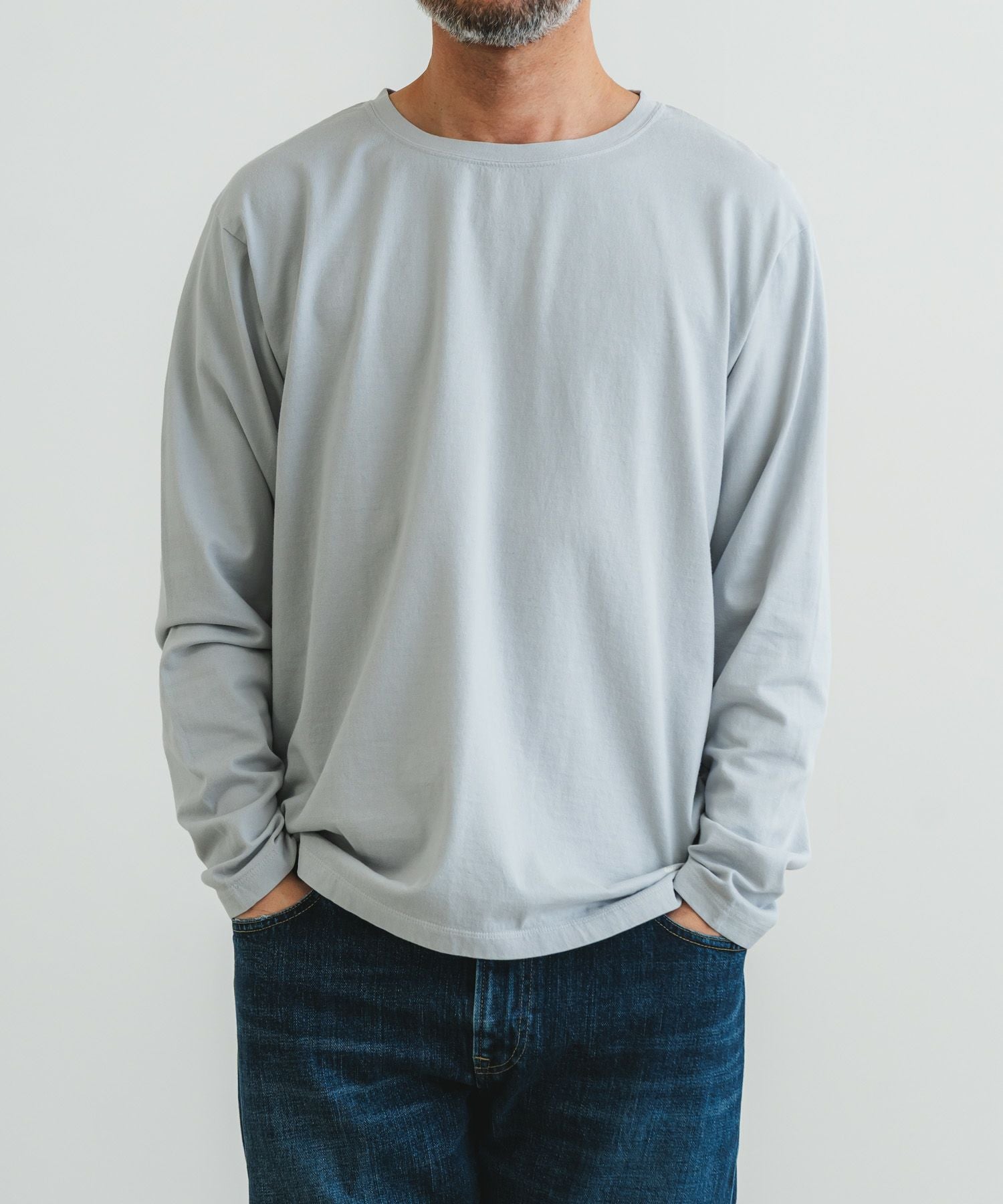 40/2CM天竺クルーネックtee | quadro (クオドロ) 公式サイト