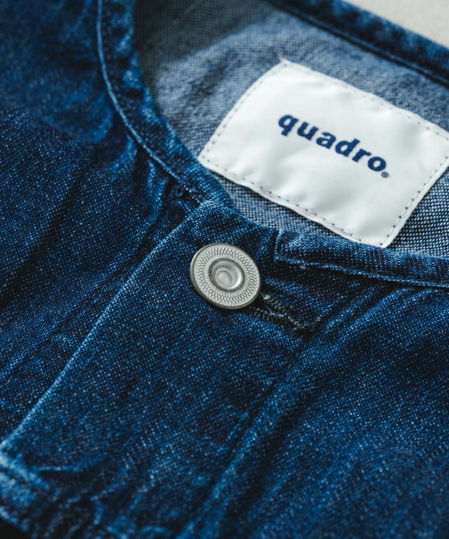 7oz甘織デニムジャケット | quadro (クオドロ) 公式サイト