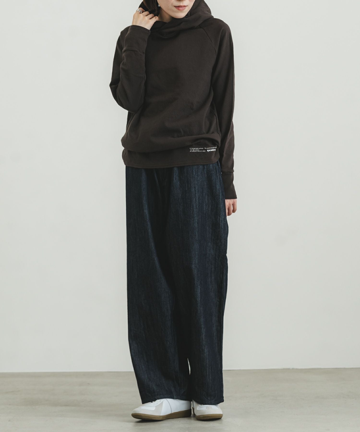 12oz甘織デニムイージー【UNISEX】 | quadro (クオドロ) 公式サイト