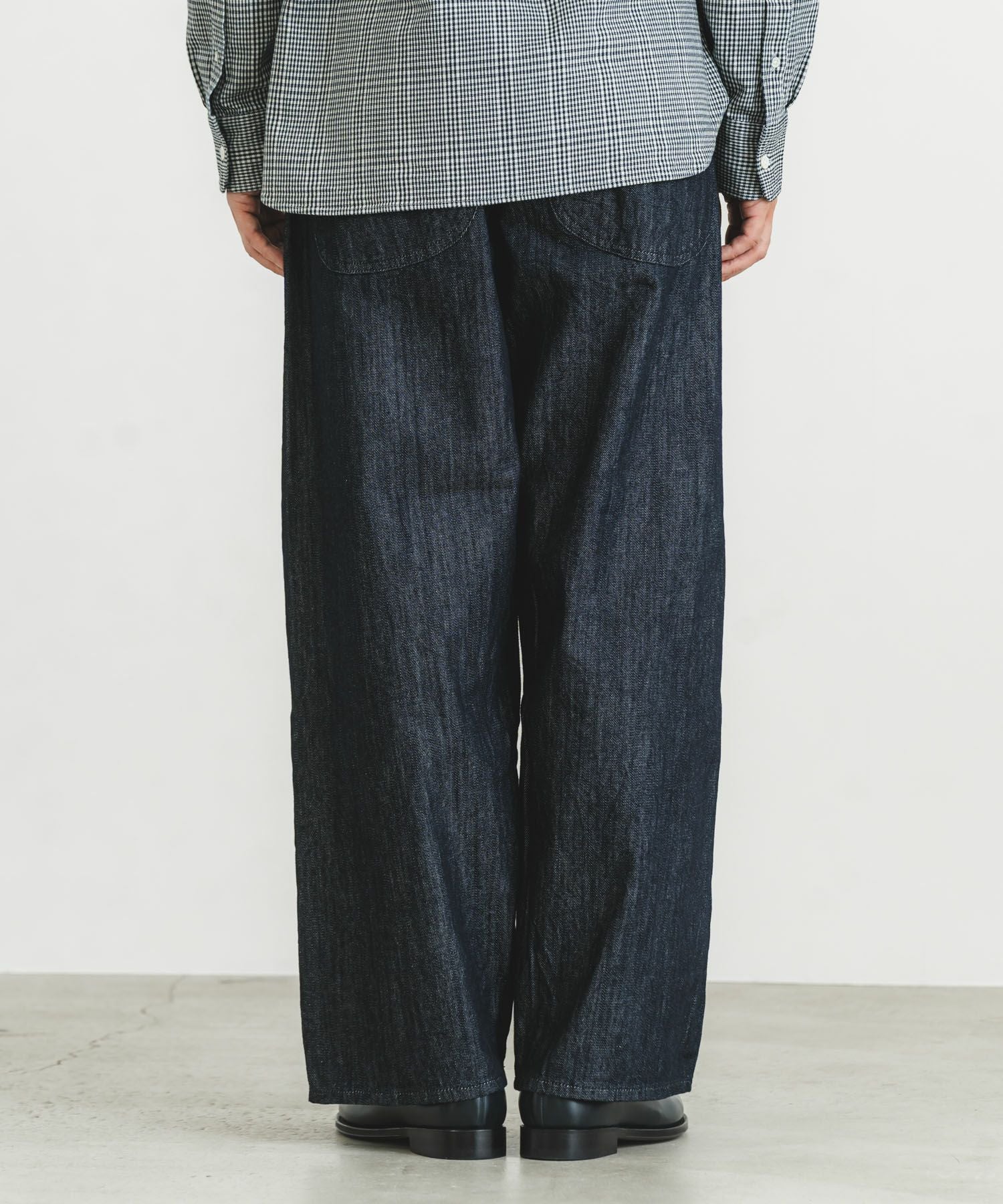 12oz甘織デニムイージー【UNISEX】 | quadro (クオドロ) 公式サイト
