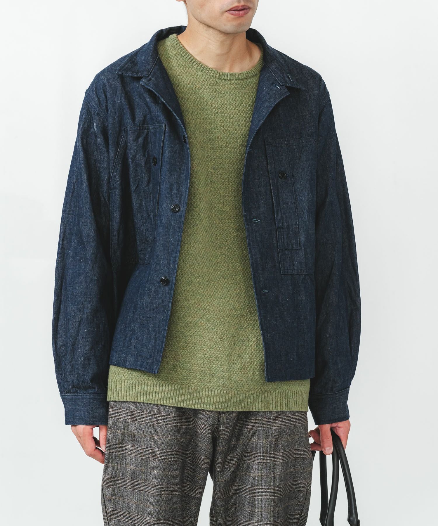 デニムシャツジャケット【MEN】 | quadro (クオドロ) 公式サイト