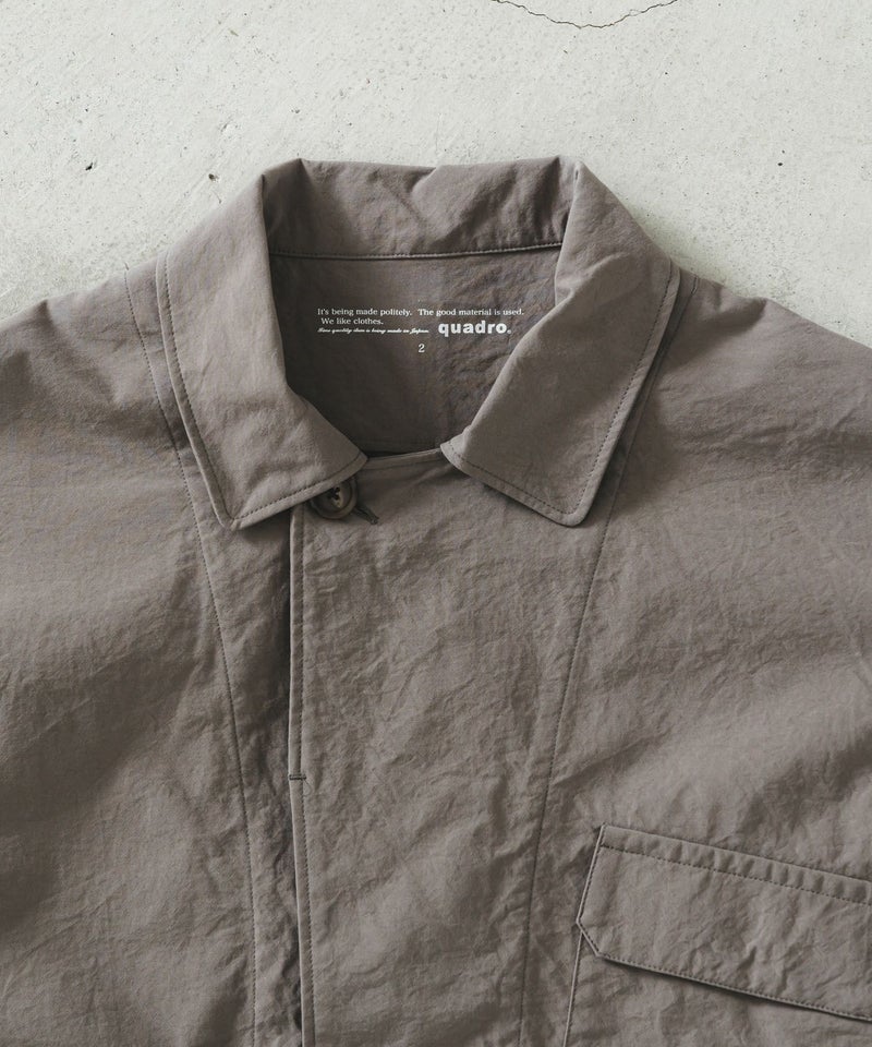 ビンテージナイロンオックスワークコート【MEN】 | quadro (クオドロ 