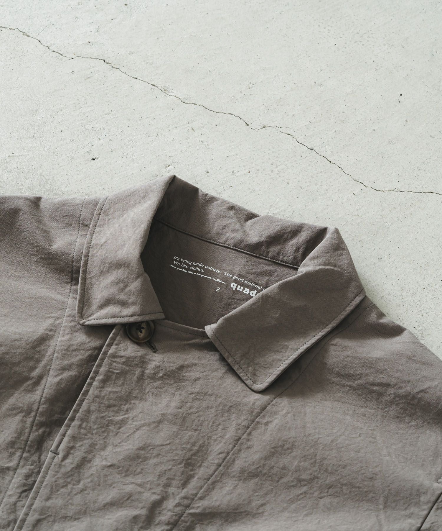 ビンテージナイロンオックスワークコート【MEN】 | quadro (クオドロ