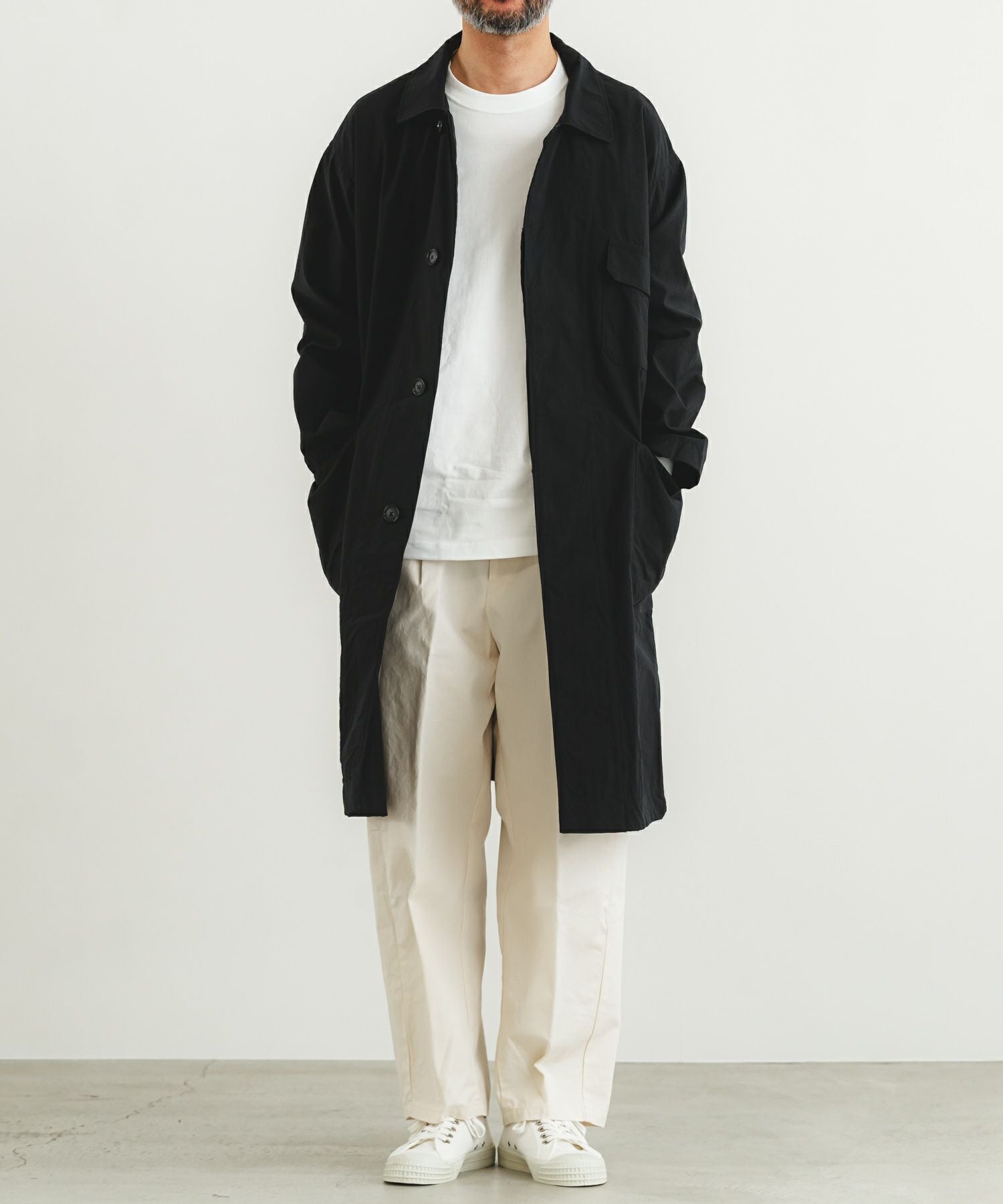 美品♡レオナール ナイロン コート 大きいサイズ 42 トリム ブラック 2026年最新】LEONARD カラー：ブラック系 レディース ロングコートの