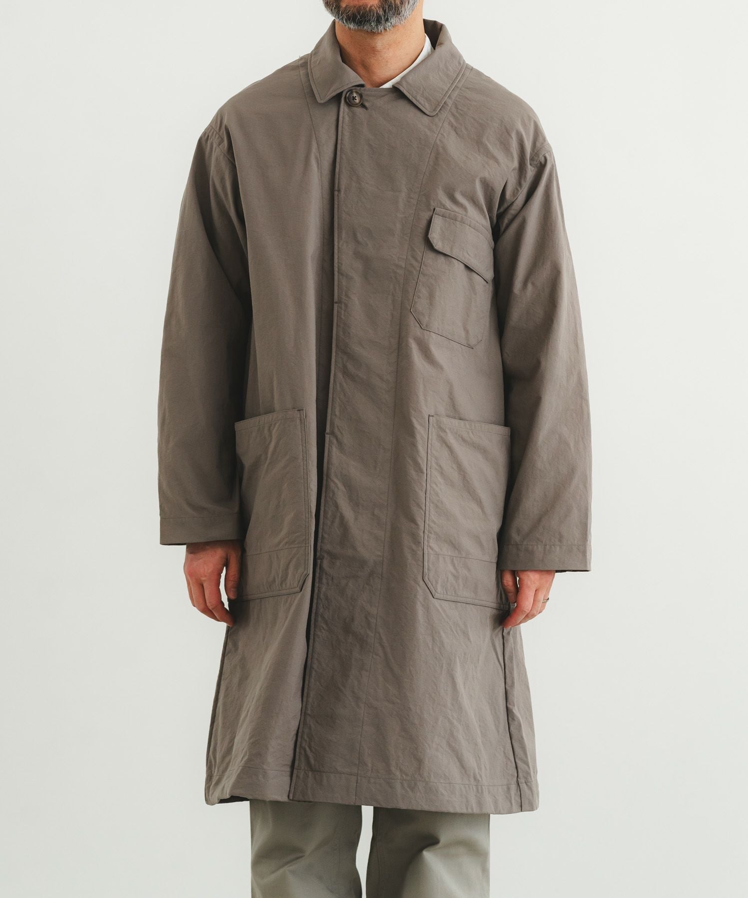 ビンテージナイロンオックスワークコート【MEN】 | quadro (クオドロ