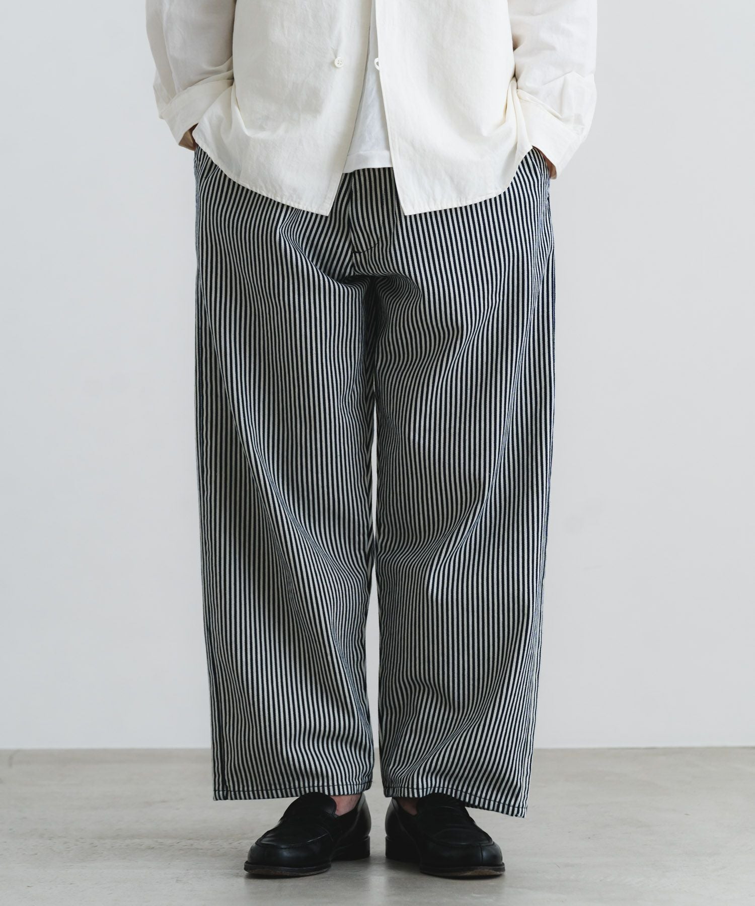 ヒッコリーデニムイージー【UNISEX】 | quadro (クオドロ) 公式サイト