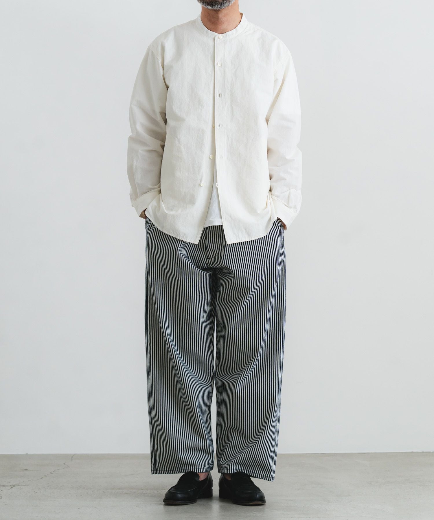 ヒッコリーデニムイージー【UNISEX】 | quadro (クオドロ) 公式サイト