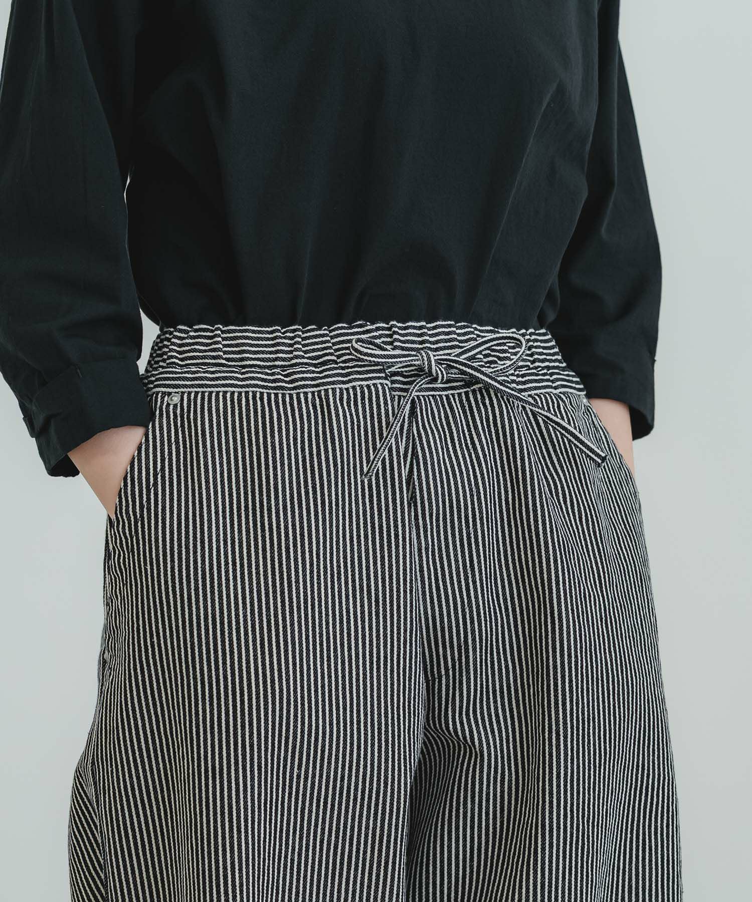 ヒッコリーデニムイージー【UNISEX】 | quadro (クオドロ) 公式サイト