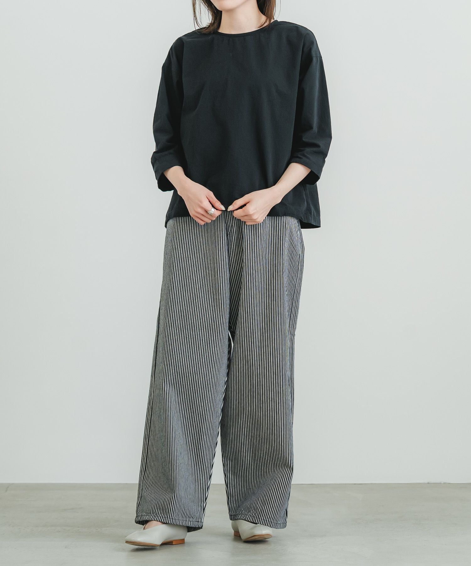 ヒッコリーデニムイージー【UNISEX】 | quadro (クオドロ) 公式サイト