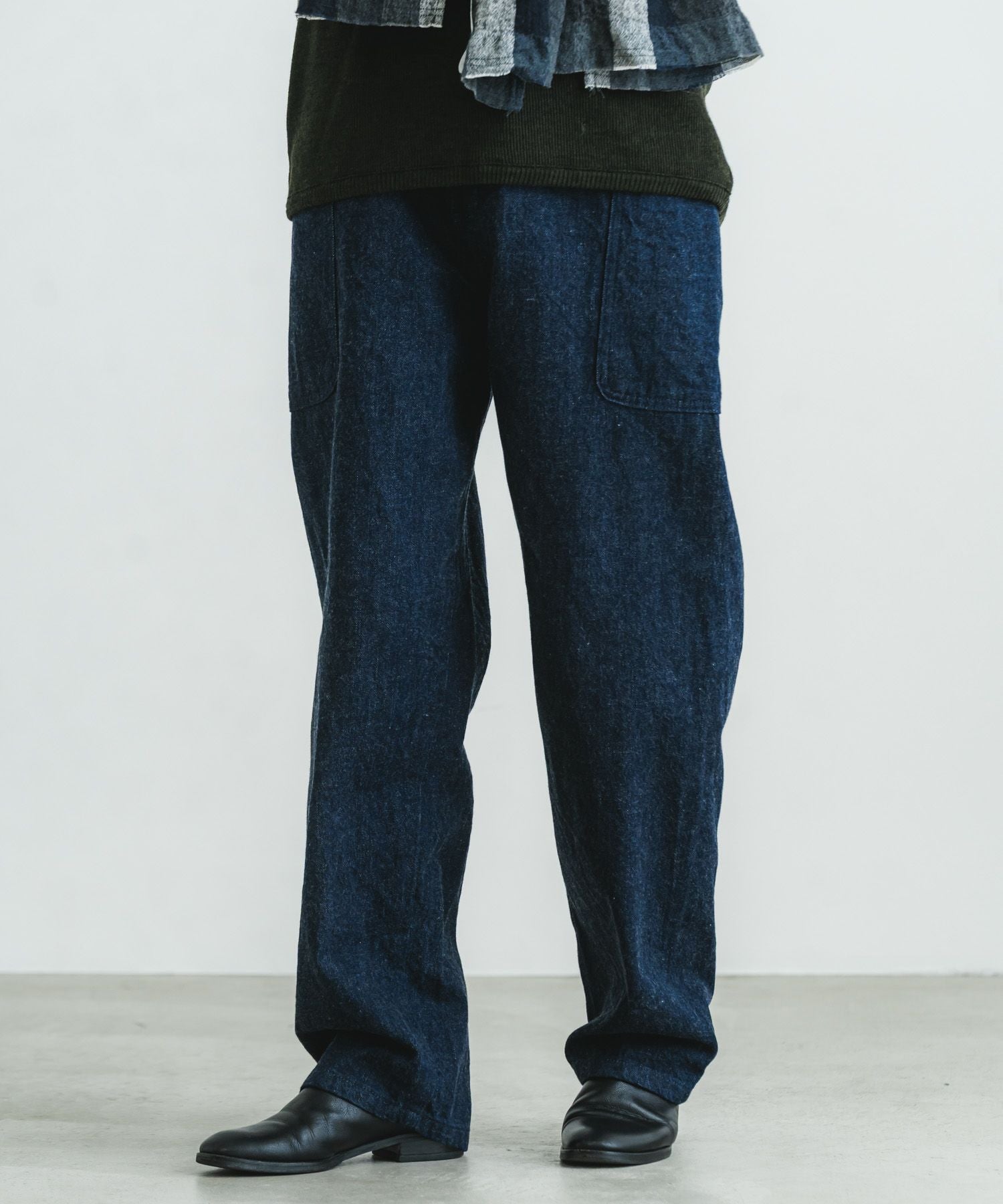美品 RUDE GALLERY デニムパンツ Lot8000 濃紺 w34 アンフィニッシュドデニムセーラーパンツ | quadro (クオドロ) 公式