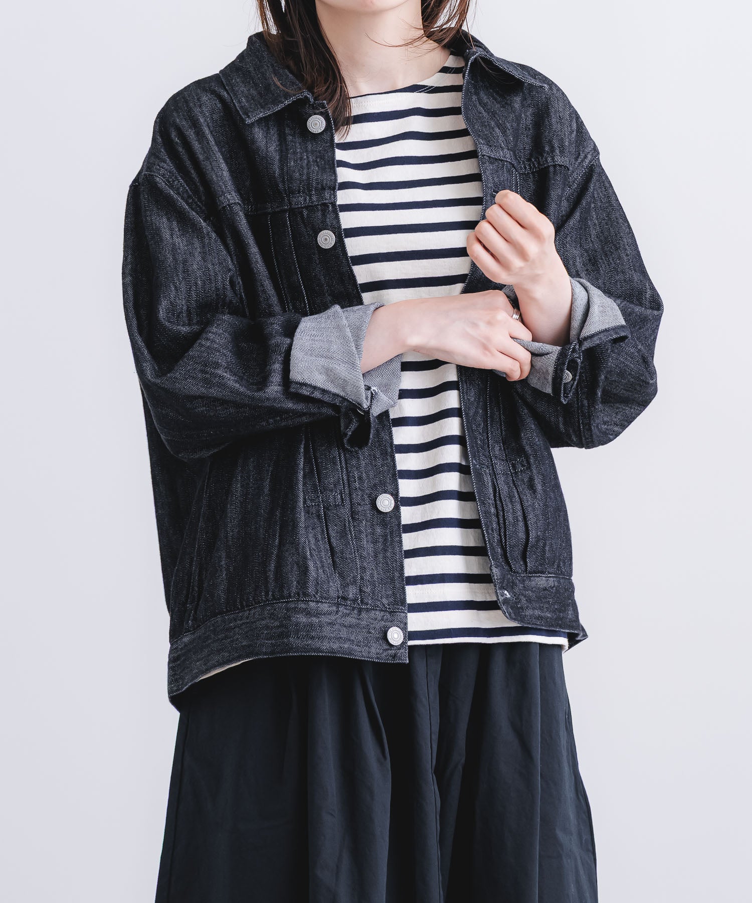 12oz甘織デニムジャケット | quadro (クオドロ) 公式サイト
