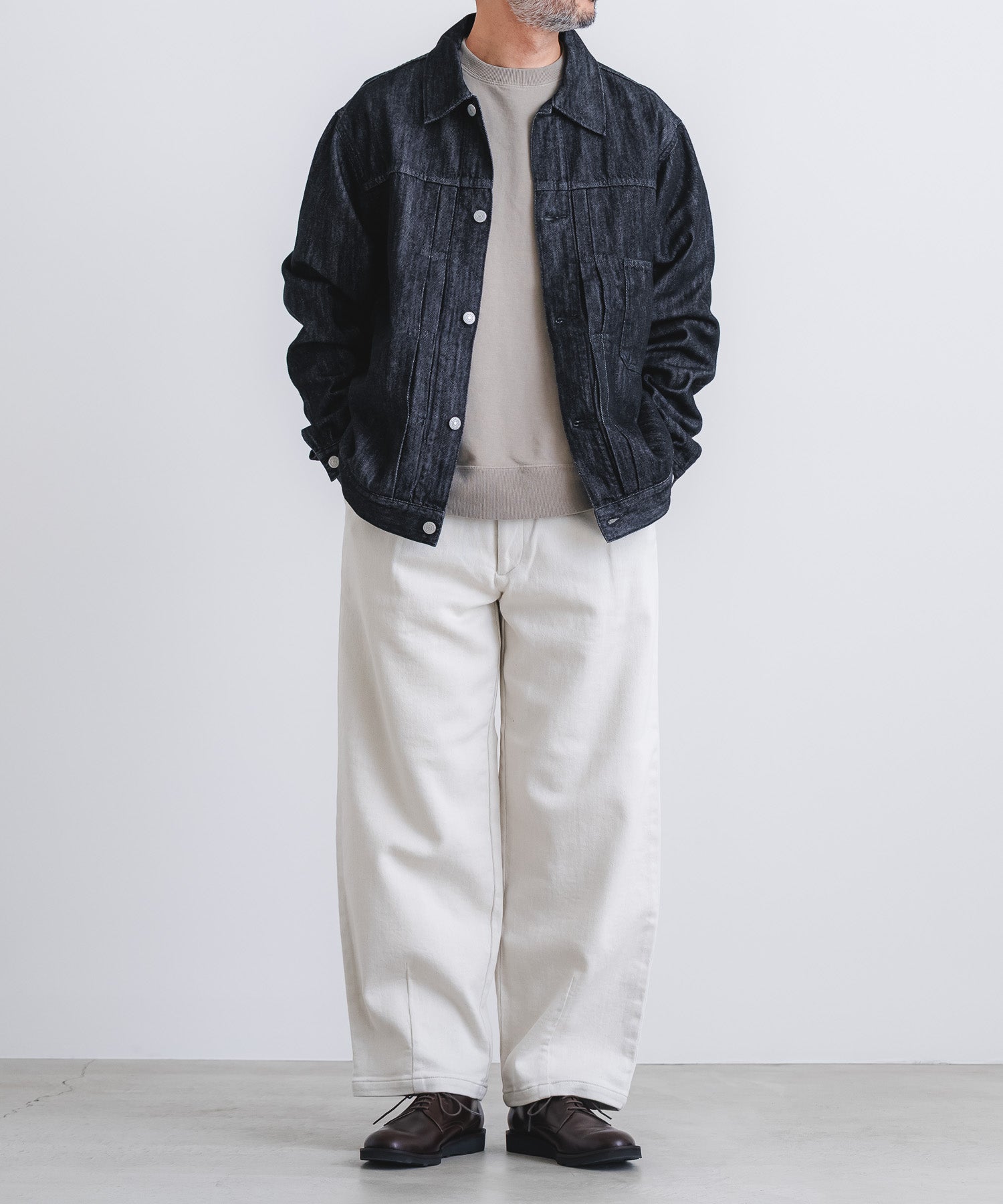 12oz甘織デニムジャケット | quadro (クオドロ) 公式サイト