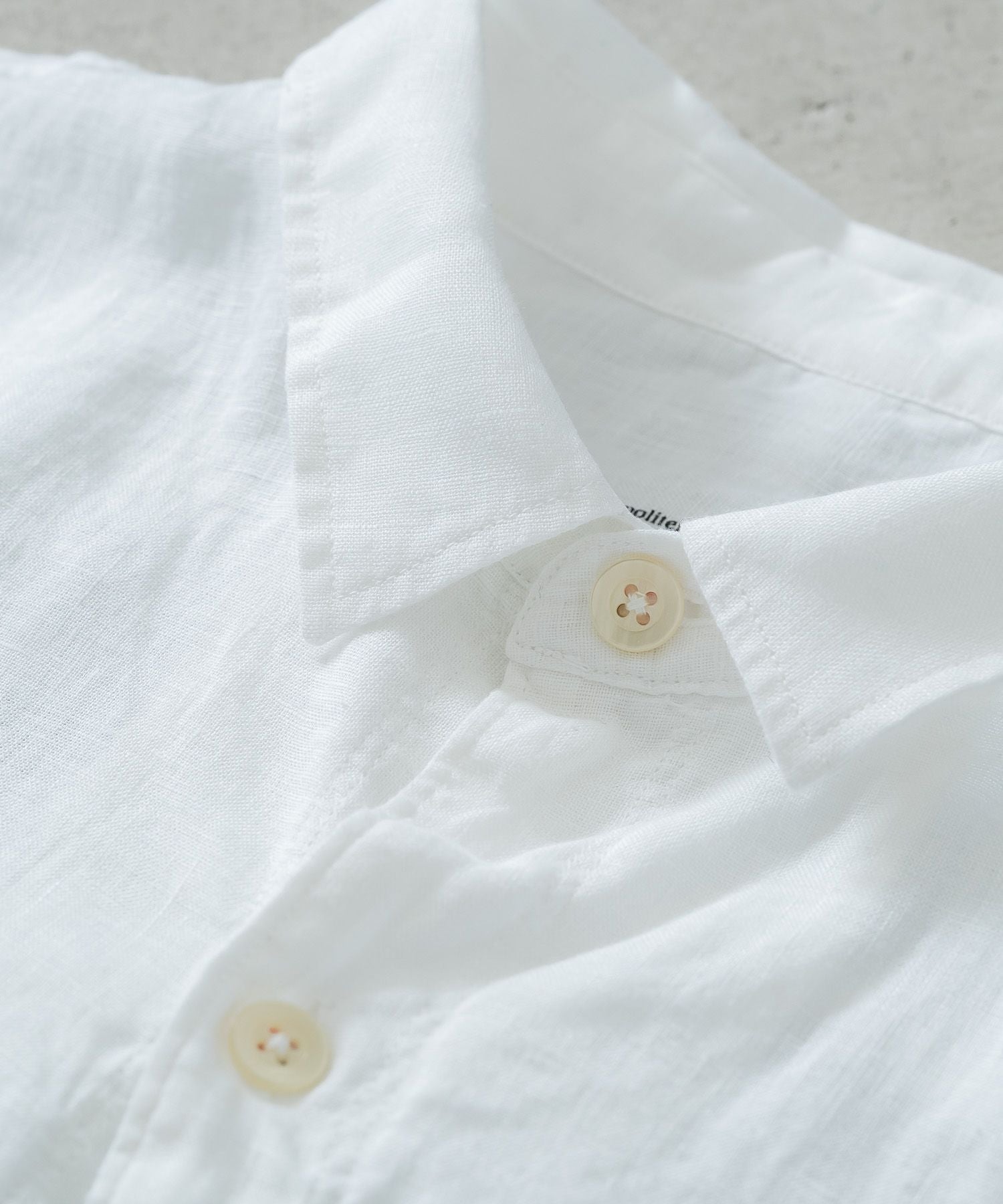 NOBLE★美品★ リネンレギュラーシャツ Noble（ノーブル）の「リネンレギュラーシャツ（シャツ/ブラウス