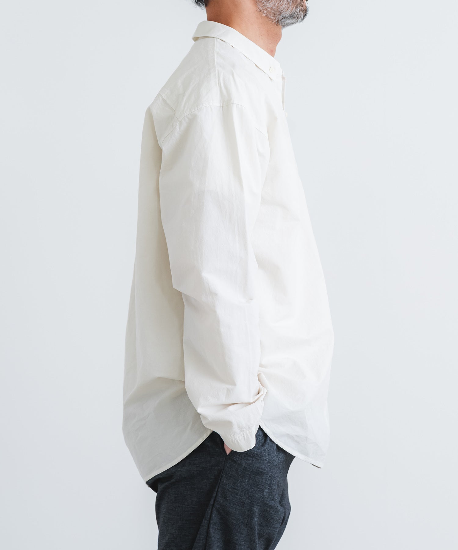 美品✨アドーア ブラウス 麻 スキッパー シャツ 春服 夏服 プルオーバー 綿 スキッパーカラーブラウス【7分袖】【OEKO-TEX】 (ASB23230-24