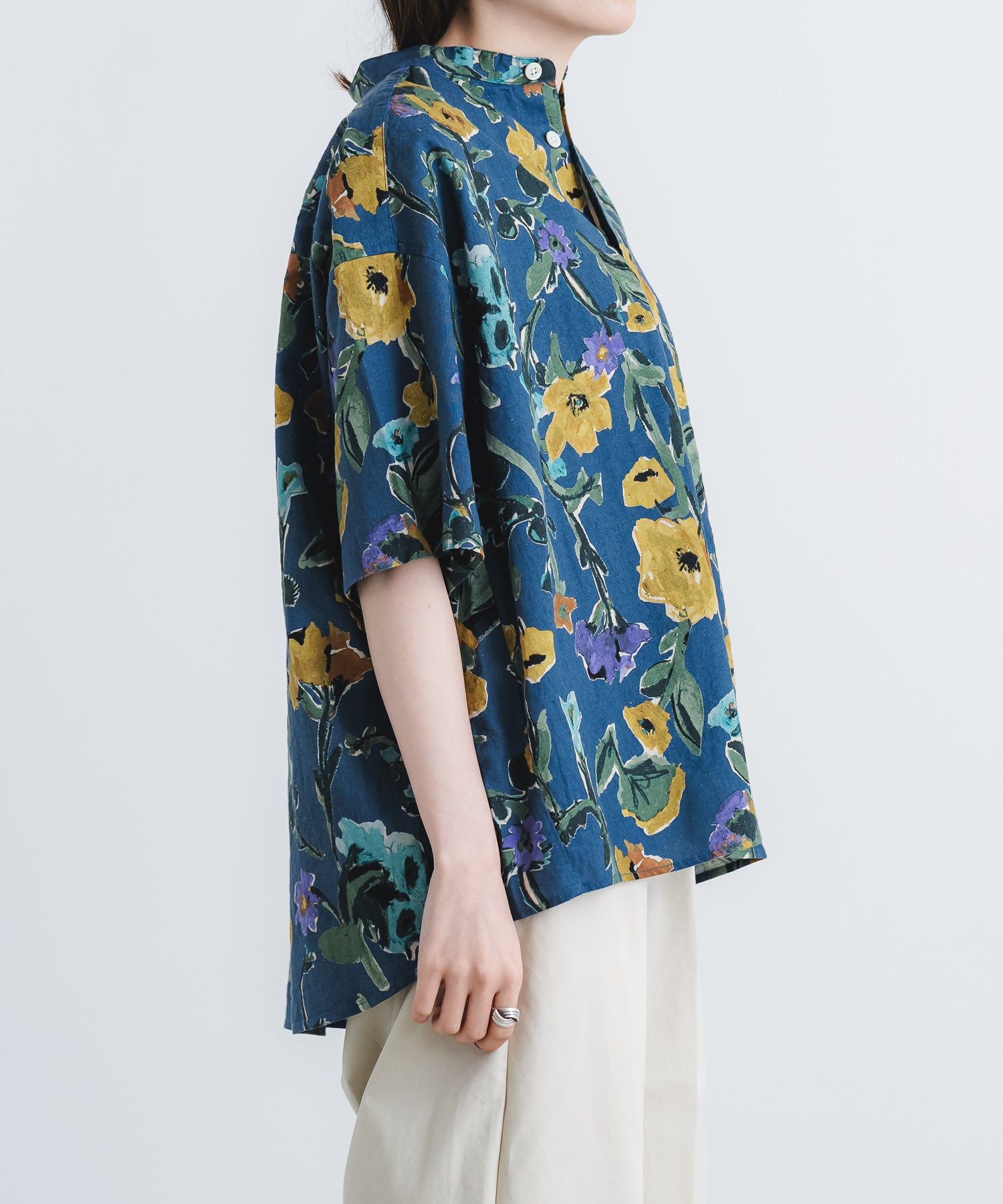 花柄 シャツ 柄シャツ 花柄 小花柄 ペイズリー柄 フラワー ボタニカル 植物柄