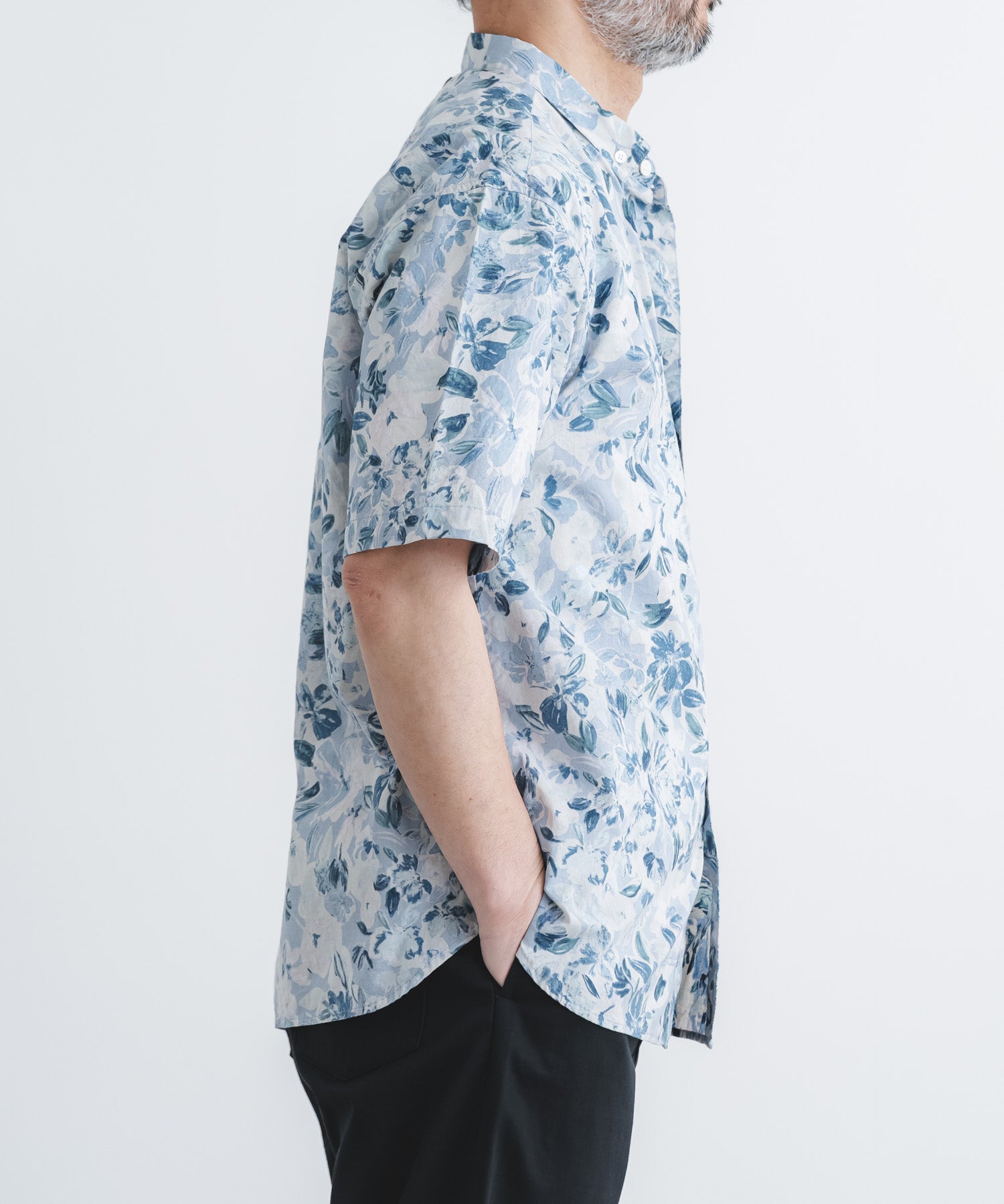 60ローン花柄ptBD半袖シャツ【MEN】 | quadro (クオドロ) 公式サイト